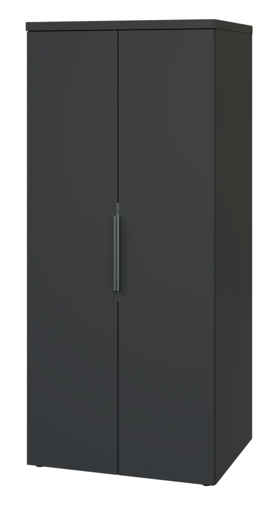 SIST 5 - 82 šatní skříň, 2-dveřová, tyč, 1820x800x600, antracit